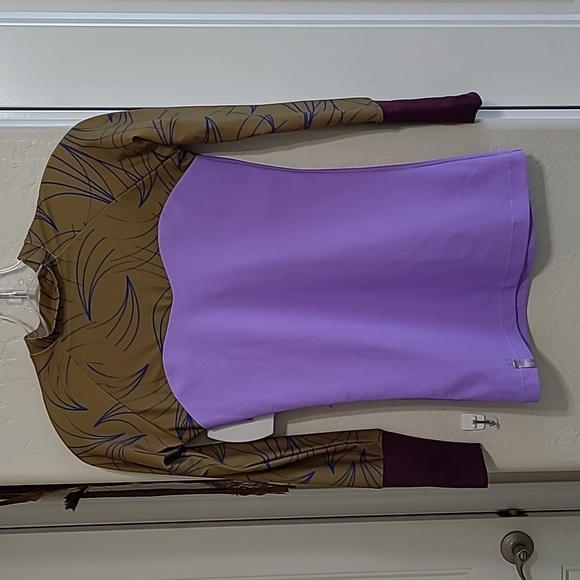 Seea Swimwear Women's Hermosa Swim Shirt Slim Fit Lightly Raised Neckline Size S - Picture 3 of 8